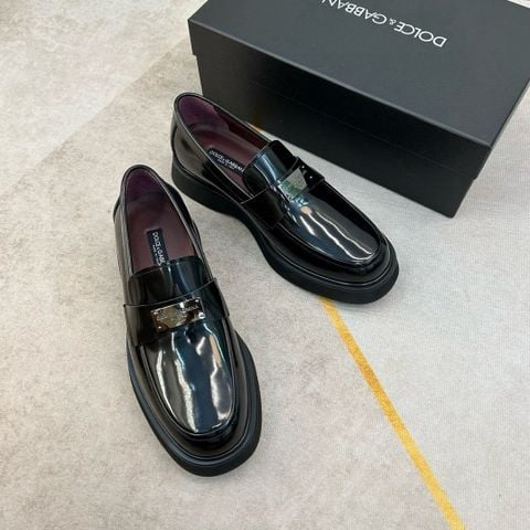 GIÀY NAM D&G* LOAFER DA BÊ ĐÁNH BÓNG