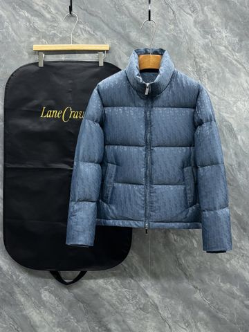 ÁO KHOÁC PHAO UNISEX DIO HỌA TIẾT OBLIQUE JACQUARD