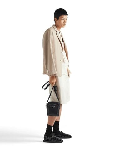 TÚI ĐEO CHÉO NAM P R DA PHOM HỘP MINI SHOULDER BAG KÈM POUCH THÁO RỜI,