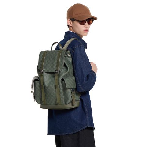 BALO NAM NỮ GG* MONOGRAM CAO CẤP FORM GỌN CHUẨN SANG