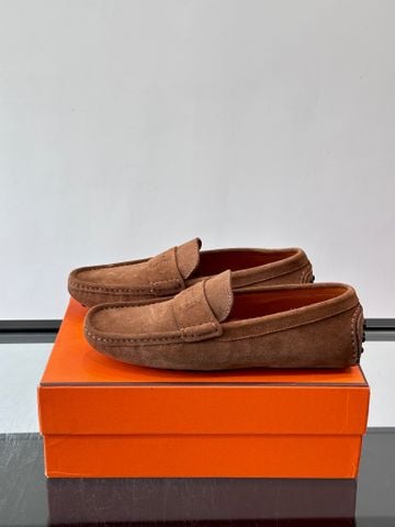 GIÀY MOCCASIN NAM H M – DRIVING MOCCASIN DA BÊ SUEDE, ĐẾ HẠT CAO SU