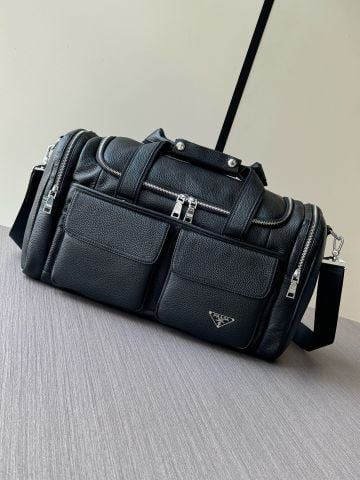 TÚI DU LỊCH NAM PRD GRAINED CALF LEATHER DUFFLE BAG PHOM TRỤ DOANH NHÂN