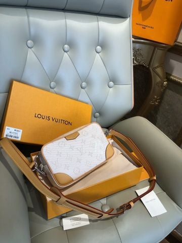 TÚI ĐEO CHÉO NAM NỮ L V TROCADERO MINI MONOGRAM HERITAGE PHOM HỘP VIỀN DA