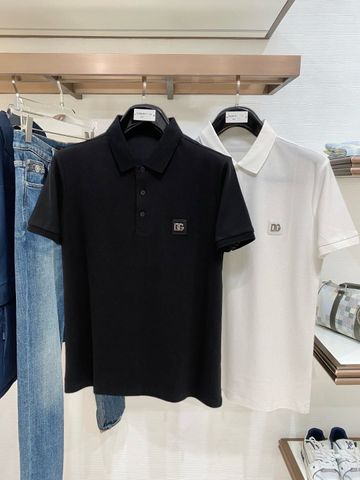 ÁO POLO NAM D&G* DỆT PIQUÉ 100% COTTON LOGO KIM LOẠI NỔI PHOM LỊCH LÃM