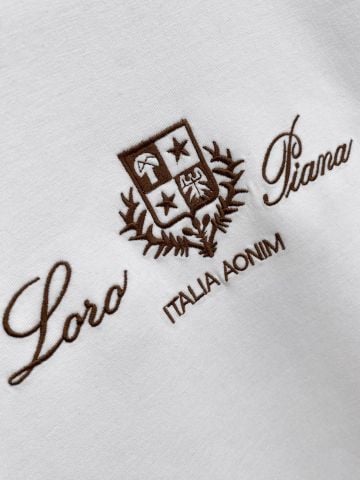 ÁO THUN NAM LP THÊU LOGO HUY HIỆU NGỰC PHOM GỌN CAO CẤP