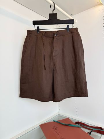 QUẦN SHORTS NAM L P NOLAN BERMUDA PURE LINEN PHOM SUÔNG LỊCH LÃM
