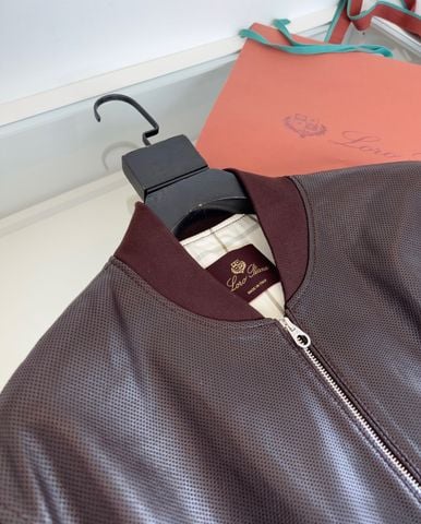 ÁO KHOÁC DA NAM LP DÁNG BOMBER CỔ BO SANG TRỌNG