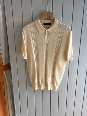 ÁO POLO NAM DỆT KIM JACQUARD NỔI KHỐI PHOM THANH LỊCH TINH GỌN