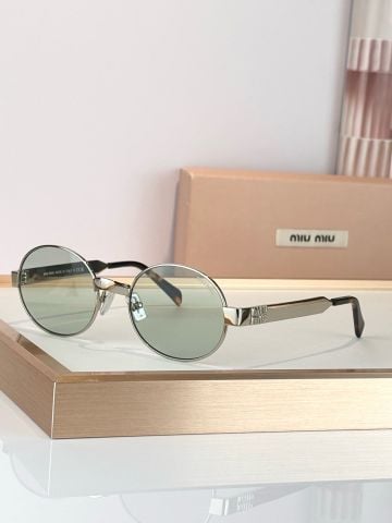 KÍNH MẮT NỮ M M PHOM TRÒN RETRO GỌNG KIM LOẠI