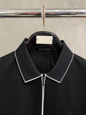 ÁO POLO NAM AMN DỆT GÂN KHÓA ZIP CỔ VIỀN TINH GỌN FORM SẠCH SANG