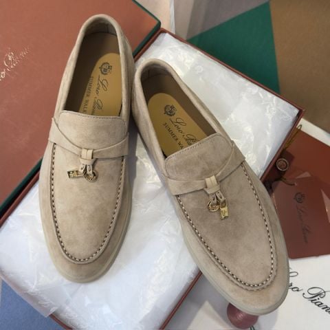 GIÀY NAM NỮ LP SUMMER WALK DÁNG MOCCASSIN CHARM KIM LOẠI THANH LỊCH