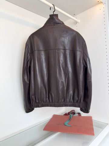 ÁO KHOÁC DA CỪU NAM LP CỔ DỰNG CLASSIC