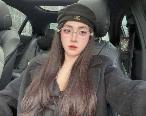 KÍNH MẮT NỮ GM GỌNG KIM LOẠI OVAL THANH MẢNH – ĐIỂM NHẤN HOA ĐÁ SANG CHẢNH