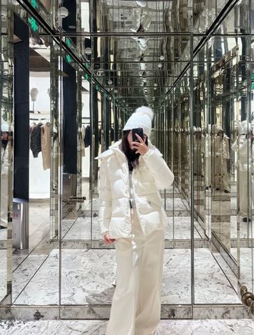 ÁO PHAO NỮ MCL GLAREINS – DÁNG ÔM VỪA TÔN EO, BÓNG SANG TINH TẾ, GIỮ ẤM ĐỈNH CAO