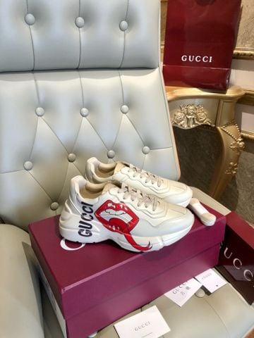 GIÀY THỂ THAO NAM NỮ GC RHYTON MOUTH PRINT ĐẾ 5CM FORM CHUNKY CÁ TÍNH