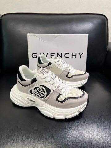 GIÀY SNEAKER NAM GVC ĐẾ CHUNKY BIỂU TƯỢNG MONOGRAM NỔI PHỐI LƯỚI CÁ TÍNH