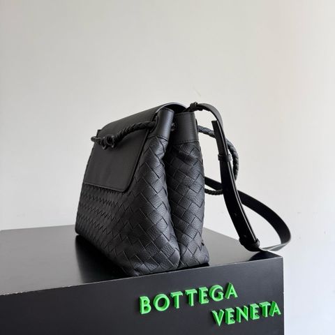 TÚI MESSENGER NAM NỮ BV ANDIAMO INTRECCIATO DEERSKIN KNOT DETAIL CHẤT LƯỢNG