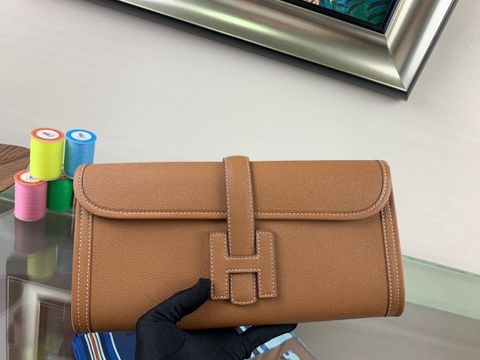 TÚI XÁCH NỮ HERM* JIGE 29 EPSOM MÀU NÂU CARAMEL