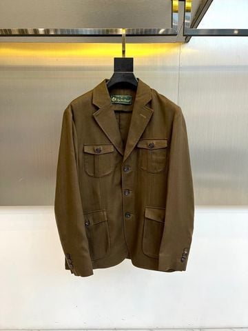 ÁO BLAZER NAM LP CHẤT LIỆU LINEN PHA LỤA HOẠ TIẾT XƯƠNG CÁ PHOM ĐƠN TÂY LỊCH LÃM