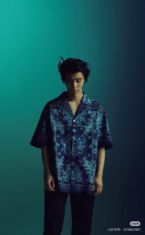 SET ÁO SƠ MI + QUẦN SHORT NAM GC HỌA TIẾT HOA BANDANA PHONG CÁCH RESORT