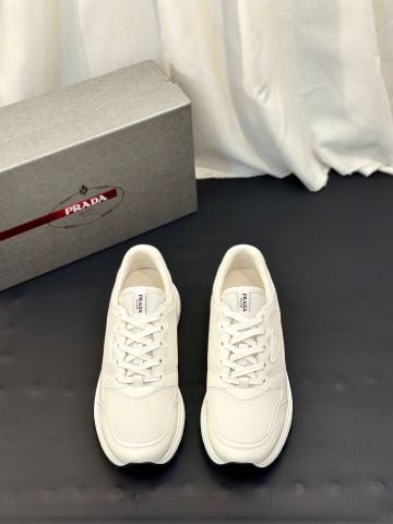 GIÀY SNEAKER NAM P R D MONTECARLO RE-EDITION LINEA ROSSA DA LỘN PHỐI LƯỚI DỆT