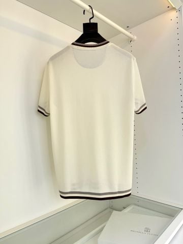 ÁO THUN NAM BC DỆT KIM CỔ VIỀN SỌC PHOM Ý TINH GỌN