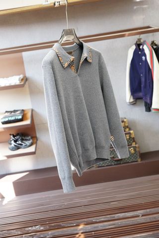 ÁO LEN POLO NAM BRB CỔ BẺ PHỐI CARO – FORM GỌN GÀNG, CHẤT LEN DỆT MỊN