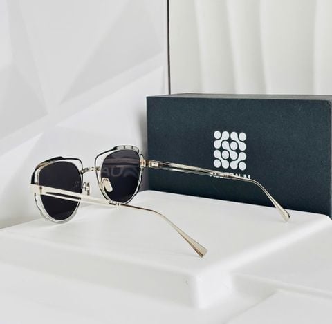 KÍNH MẮT NAM NỮ KB MASKE GỌNG KIM LOẠI GOLD SCULPTURAL FRAME TRÒNG KHÓI HÀNG ĐỘC