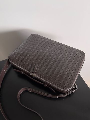 CẶP LAPTOP NAM BV GETAWAY SLIM INTRECCIATO DA BÊ