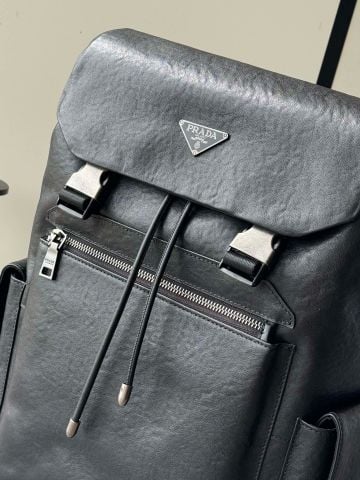 BALO NAM PRD* EXPLORE LEATHER BACKPACK DA BÊ VÂN MỀM PHOM DU LỊCH CAO CẤP