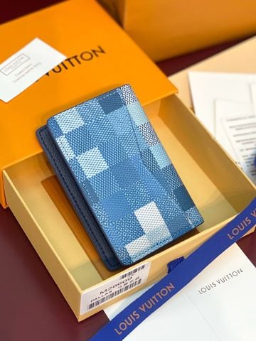 VÍ BỎ TÚI NAM LV* POCKET ORGANIZER DAMOFLAGE PIXEL CANVAS MARQUE DÉPOSÉE