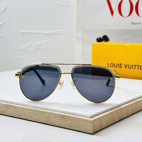 KÍNH MẮT NAM NỮ L V DÁNG AVIATOR VIỀN KHẮC HỌA TIẾT TINH XẢO