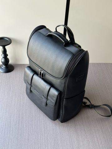 BALO NAM PRD DA BÊ VÂN HẠT PHOM HỘP BUSINESS TRAVEL CÓ TAY XÁCH