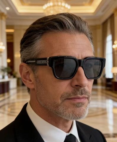 KÍNH MẮT NAM NỮ CH “2 THICK” GỌNG BẢN DÀY DÁNG VUÔNG CỰC SANG