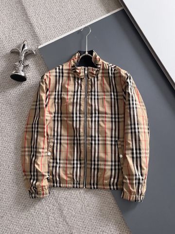 ÁO KHOÁC NAM BBR HAI MẶT CHECK KINH ĐIỂN CỔ DỰNG KHÓA KÉO PHOM GỌN