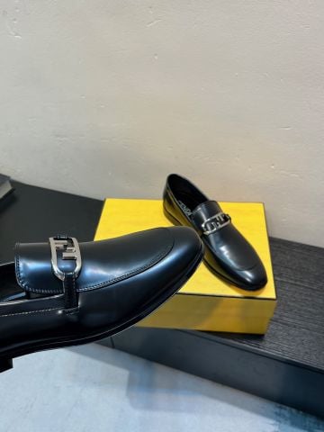 GIÀY NAM LOAFER FD KHÓA FF KIM LOẠI DA BÒ NHẬP PHOM THANH LỊCH