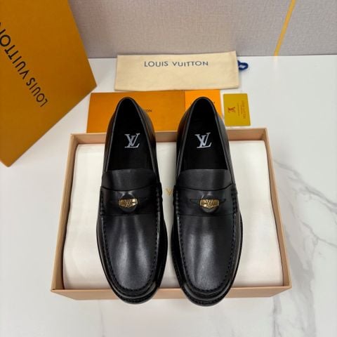 GIÀY NAM LOAFER LOU* MAJOR DA BÒ ĐEN LỊCH LÃM