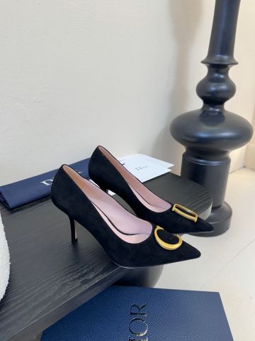 GIÀY NỮ CAO GÓT DIO* MŨI NHỌN KHÓA CD DA CỪU