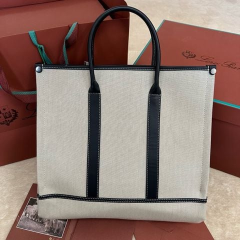 TÚI TOTE LP BEAM SMALL CANVAS DỆT SỢI TỰ NHIÊN, PHOM ĐỨNG THANH LỊCH