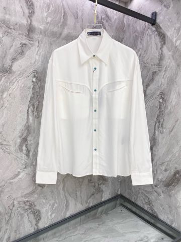 ÁO SƠ MI NAM L V SILK-COTTON TEXTURE – FORM LUXURY CASUAL SHIRT