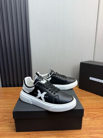 GIÀY SNEAKER NAM JR DÁNG LOW-TOP SIDE-STAR, DA CALF LEATHER PHỐI ĐẾ RUBBER