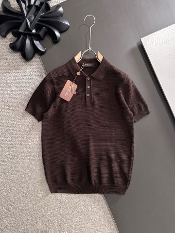 ÁO POLO KNIT NAM LP TEXTURED COTTON YARN PHOM RELAXED