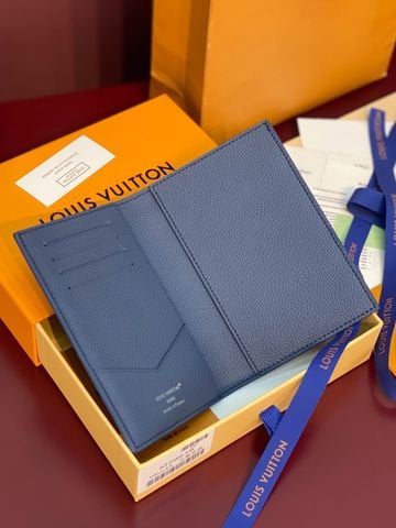 VỎ HỘ CHIẾU NAM NỮ LV DAMOFLAGE COATED CANVAS HỌA TIẾT Ô CARO