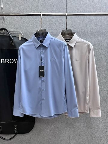 ÁO SƠ MI NAM B S PHOM SUÔNG THANH LỊCH, COTTON DỆT VÂN TINH TẾ