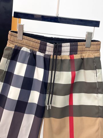 QUẦN SHORT NAM B B R HAI MẶT CHECK SIGNATURE PHOM RELAXED FIT,