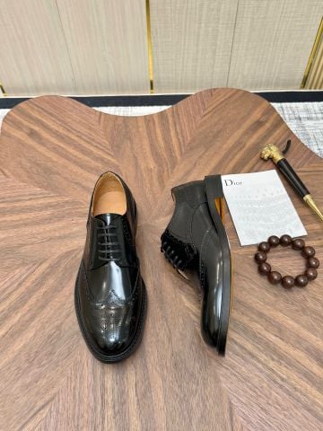 GIÀY TÂY NAM DR DERBY BROGUE DA BÓNG MỜ ĐẾ DA THẬT