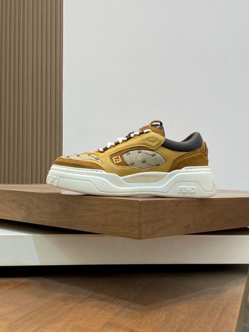 GIÀY NAM FENDI*  SNEAKER DA NAPPA PHỐI SUEDE – ĐẾ TPR SIÊU NHẸ