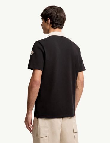 ÁO POLO NAM NỮ MCL PHONG CÁCH COLLEGIATE COTTON PIQUÉ THÊU CHỮ 3D
