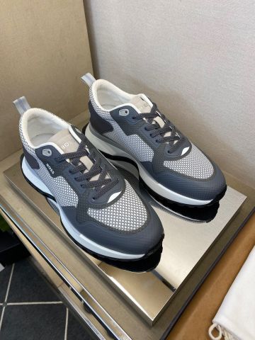 GIÀY THỂ THAO NAM HUG* BOSSS*  SNEAKER LƯỚI PHỦ POLYMER