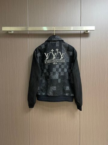 ÁO KHOÁC NAM LV* VARSITY DAMOFLAGE 25SS PHỐI DA
